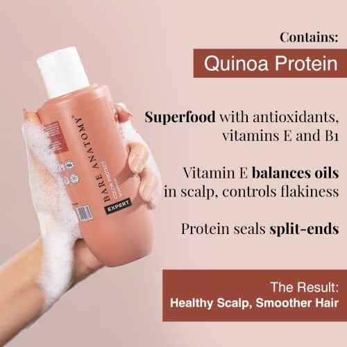 Bare Anatomy Color Protect Shampoo + Hair Mask Kit For Coloured And Treated Hair | Provides 8 Weeks Of Protection, Contains 17 Amino Acid Complex & Quinoa Protein, For Dry & Frizzy Hair, 250Ml + 250G