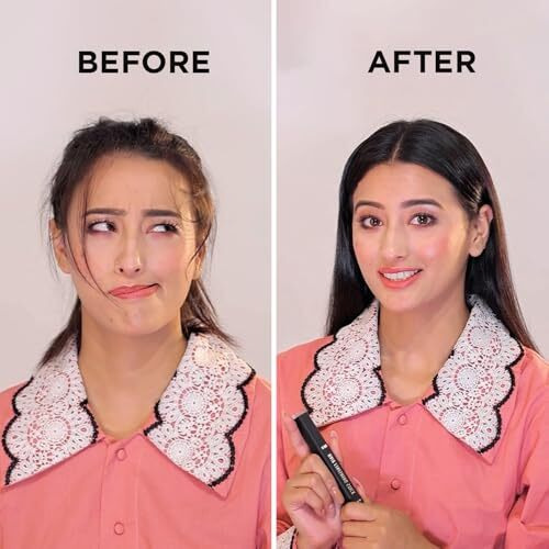 Orgatre Hair Finishing Stick For Frizzy Hair Women -15Ml | Baby Hair Fixer Women | Anti Flyaway Hair Wand | Hair Wax Stick For Flyaway Hairs | Use As Hair Setting Spray For Women | Non-Greasy And Non-Sticky