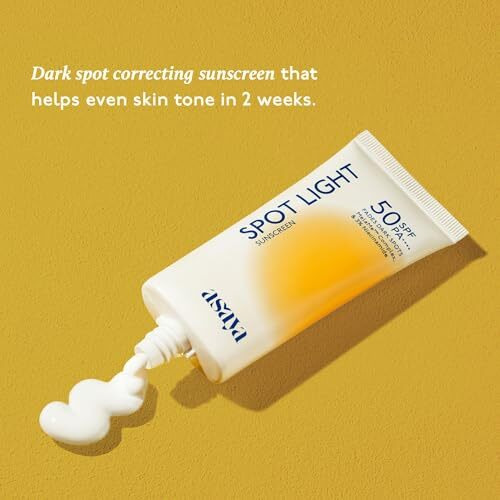 Asaya Spot Light Sunscreen Spf 50 Pa++++ | Uva/B Blue Light Protect | Depigmentation Cream For Dark Spots & Acne Marks | Melame Complextm, Niacinamide & Licorice | Oil-Free | Quick Drying & Lightweight | No White Cast & Invisible Finish | Water & Sweat Resistant | Fragrance-Free | For Even Tone | For Men & Women | Oily, Dry, Sensitive & Combination Skin | 50 Ml