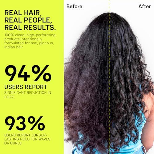 Moxie Beauty Flexi Styling Serum Gel - Medium Hold & 94% Users Reported Frizz Reduction | Non-Crunchy, Non-Sticky | For Frizzy, Dry, Wavy, Curly Hair | Sulphate, Paraben & Silicone Free | 120 M