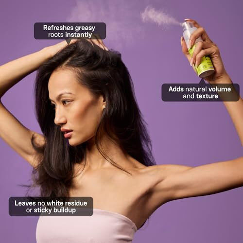 Moxie Beauty Dry Shampoo | Instant Oil Absorption & Volume Boost | No White Cast | Refreshes Hair Between Washes | For All Hair Types | 30G