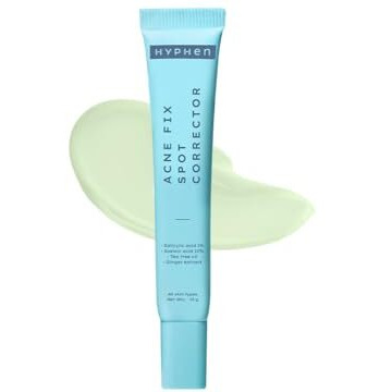 Hyphen Acne Fix Spot Corrector For Acne Prone Skin With Salicylic Acid 1%, Azelaic Acid 10% | Shrinks Active Acne, Prevents New Pimple, Soothes Acne, Conceals Redness | For Men & Women - 15G
