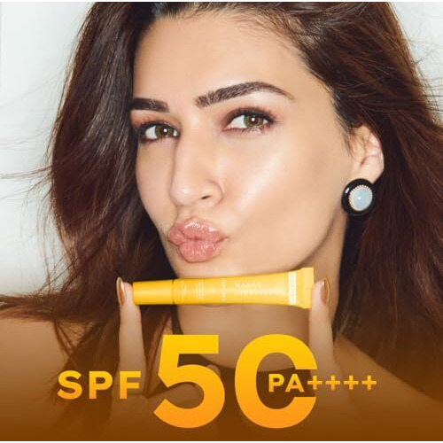 Hyphen Mango Lip Balm Spf 50 Pa++++ | 2% Kojic Acid Brightening Lipbalm For Dark & Pigmented Lips | 1% Vitamin E & Vitamin C | Moisturizing Spf Lipbalm For Dry Lips - 10 G