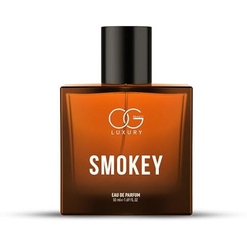 Og Beauty Luxury Smokey Perfume For Men | Rich Whisky & Oud Blend | Strong & Long-Lasting Signature Scent | Eau De Parfum, 50Ml