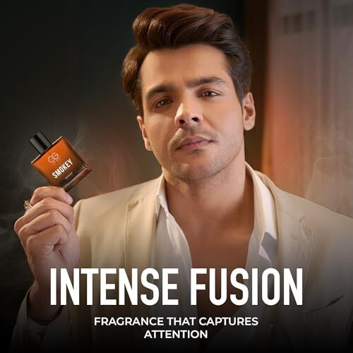 Og Beauty Luxury Smokey Perfume For Men | Rich Whisky & Oud Blend | Strong & Long-Lasting Signature Scent | Eau De Parfum, 50Ml