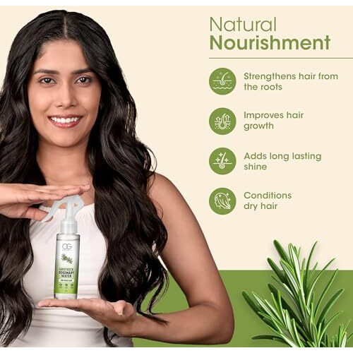 Og Beauty Grothick Rosemary Water - Hair Growth & Thickening Spray | Natural Rosemary Extract, Sulfate-Free, Paraben-Free Formula Pack Of 2 | 200 Ml
