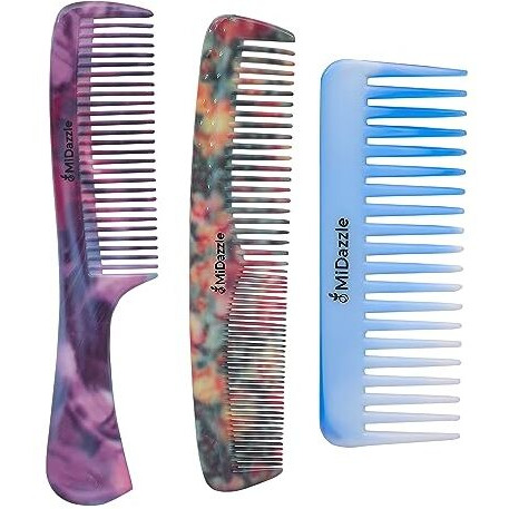 Midazzle Daily Comb - Set Of 3 (Midc00005) - Multicolor