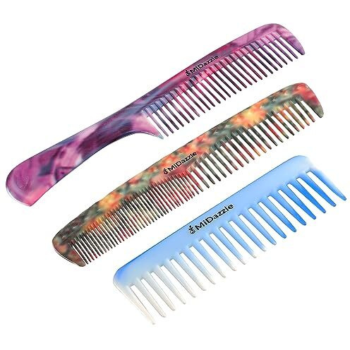Midazzle Daily Comb - Set Of 3 (Midc00005) - Multicolor