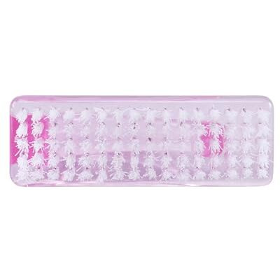 Midazzle Handle Grip Nail Brush Fingernail Cleaner Pedicure Scrub Foot Brushes Toes Cleaning Tool Kit (Multicolor)
