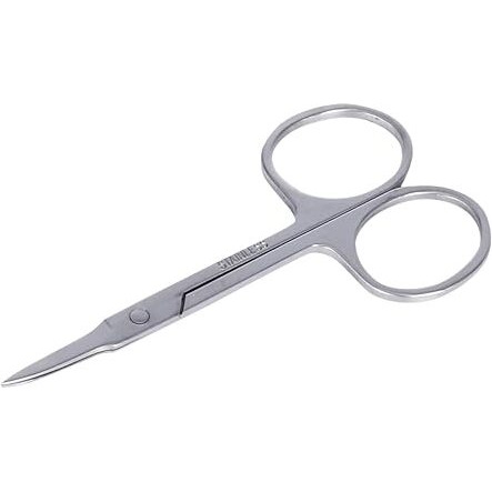 Midazzle Small Cuticle Scissor For Moustache And Facial Hair Grooming Scissor Stainless Steel