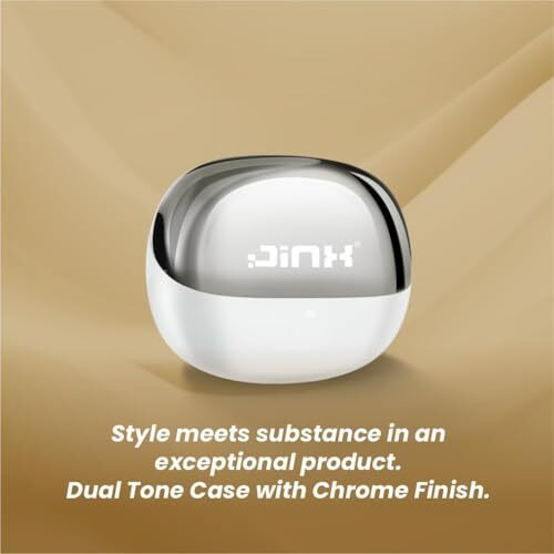 Jinx In Ear Earbuds High Bass Clear 4D Surround Sound, Great Call Quality With Hybrid Noise Cancellation, Long Battery With 60 Hrs Playtime, Fast Charging, Built-In Alexa, (Bliss)