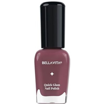 Bellavita Nail Polish | Nail Paints For Women | Vibrant Color Lustrous Shine Long Lasting | Chip Free Fast Dry Formula | Smooth Application | Gloss Finish | Dinner Date | 10 Ml