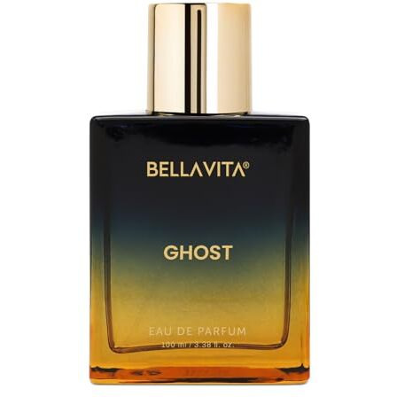 Bellavita Newly Launched Ghost Unisex Edp | Cedarwood, Jasmine & Musk | Premium Long Lasting Fragrance Perfume For Men And Women, 100Ml