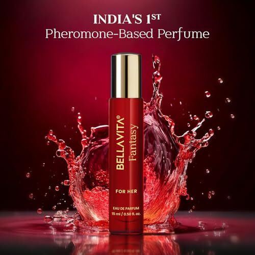 Bellavita Mood Collection Fantasy Edp For Her With Pink Pepper, Jasmine And Patchouli |Premium, Long Lasting Fragrance Perfume For Women, 15Ml