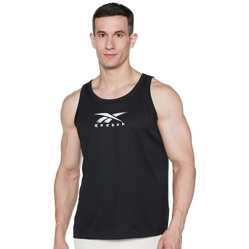 Reebok Men's Regular Fit T-Shirt (Empc1_Jet Black