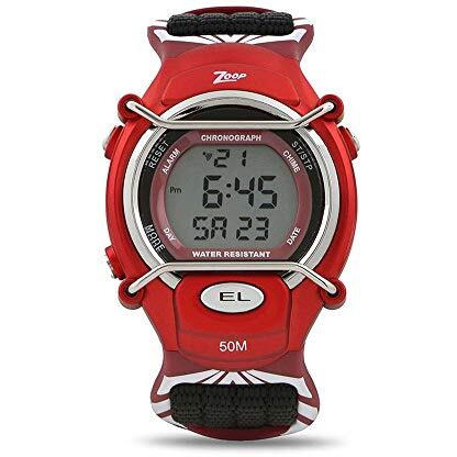 Zoop Digital Grey Dial Kid's Watch Nlc3001Pv03/Nnc3001Pv03