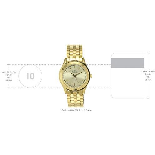 Titan Analog Gold Dial Men's Watch Nm1648Ym02/Nn1648Ym02/Np1648Ym02
