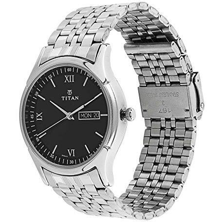 Titan Karishma Analog Black Dial Men's Watch Nm1636Sm01/Nn1636Sm01/Np1636Sm01