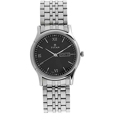 Titan Karishma Analog Black Dial Men's Watch Nm1636Sm01/Nn1636Sm01/Np1636Sm01