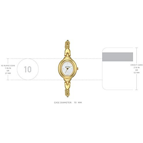 Sonata Quartz Analog Silver Dial Metal Strap Watch For Women-Ns8092Ym03
