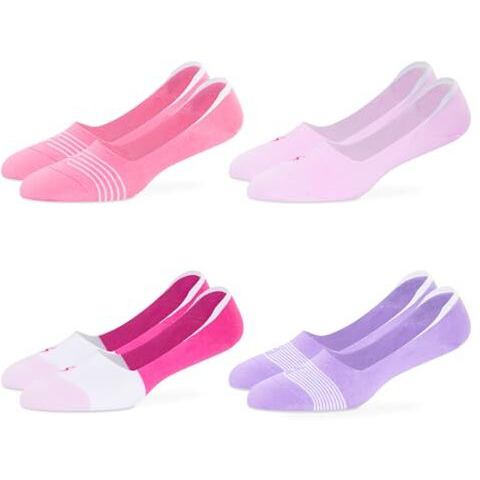 Supersox Low Cut No Show Loafer Socks For Women, Made With Durable, Breathable, Anti Odour & Moisture Absorbent Combed Cotton With Anti Slip Grip (Pack Of 4)