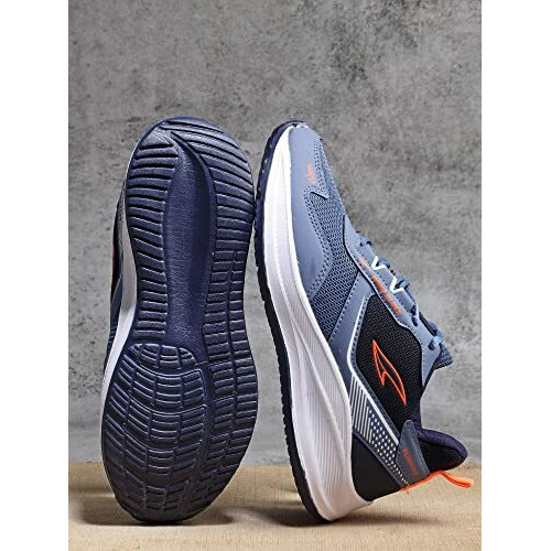 Asian Men's Thar-01 Sports Running, Walking & Gym Sneaker Extra Jump Shoes With Eva Sole (Blue)