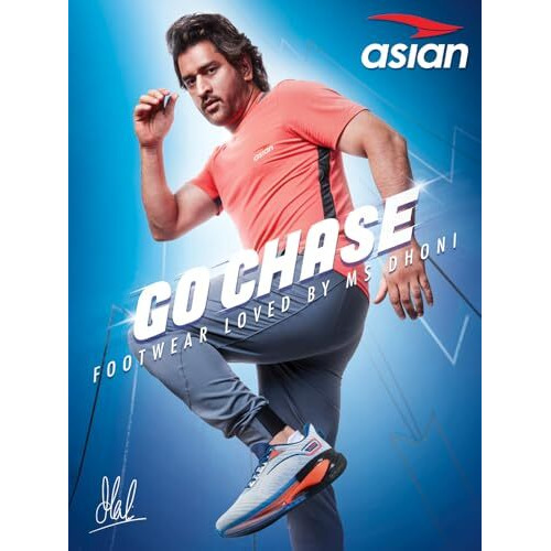 Asian Shoes Men's Sports Shoe White Navy Blue Mesh 8Uk/Indian
