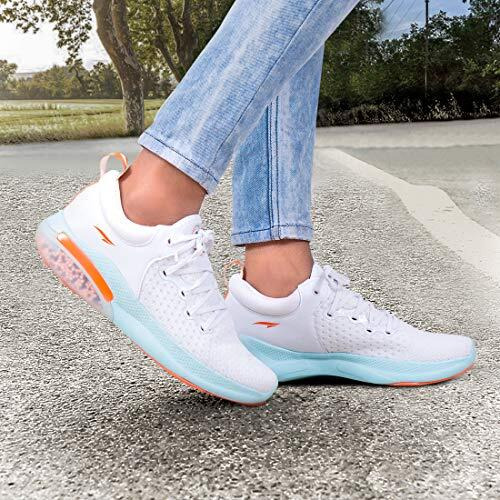 Asian Rider-01 Breathable Knitted Upper|Ideal For Sports Lightweight & Memory Foam Insole Shoes For Men And Boys - 8 Uk, Multicolor