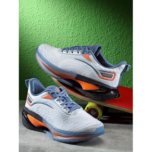 Asian Men's Superstar-01 Sports Running Shoes With Superior Cushioning Memory Foam Insole Casual Sneaker Shoes For Men's & Boy's, Multicolor