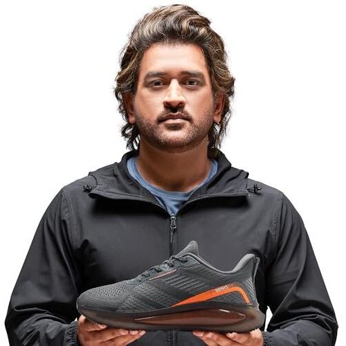 Asian Men Powerplay-05 Running And Casual Wear Running Shoes With Laces, Lightweight And Comfortable Shoes With Upper Mesh Fabric And Crystal Cushion Technology For Men & Boys