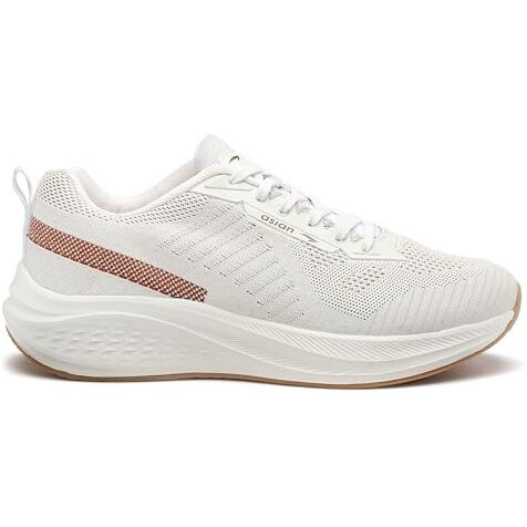 Asian Men Raftaar-09 Running And Casual Wear Running Shoes With Laces, Lightweight And Comfortable Shoes With Upper Mesh Fabric For Men & Boys For Sports And Gym, 8 Uk, Brown