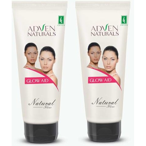 Adven Naturals Glow Aid Cream 100Gm X 2 Pack
