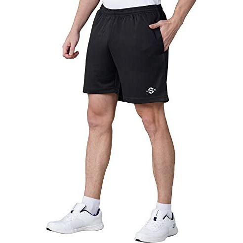 Nivia Polyester Soccer Shorts For Mens (Xxl, Black)