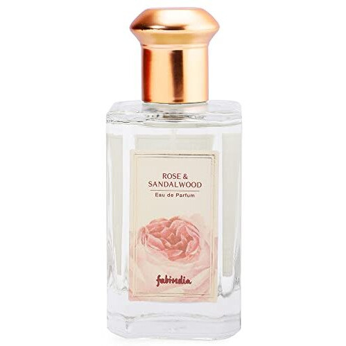Fabindia Rose & Sandalwood Liquid Perfume For Unisex, 100Ml