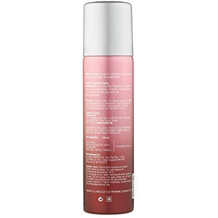 Skinn By Titan Skinn Deo Nude Rose Scent Spray For Women, 150Ml