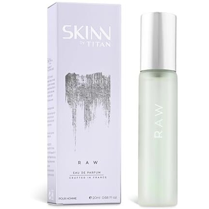 Skinn By Titan, Raw Long Lasting Edp For Men - 20 Ml | Perfume For Men | Eau De Parfum For Men | Premium Fragrance | Grooming Essentials