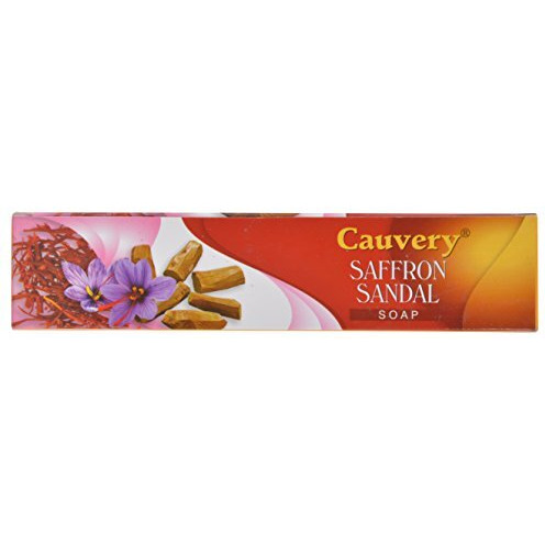 Cauvery Saffron Sandal Soap - Pack Of 3(125G)