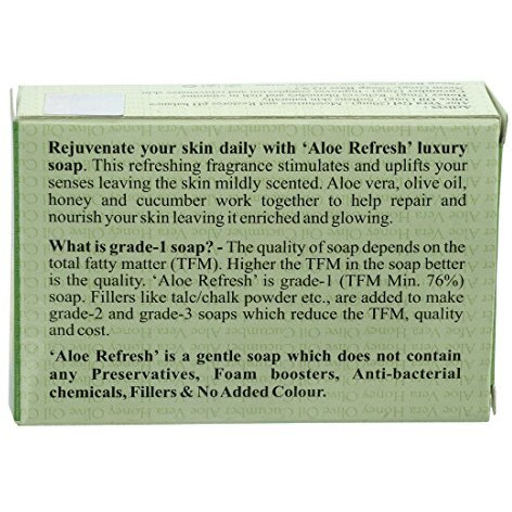 Yaturu Yeturu's Aloe Refresh Premium Soap 100Gms (Set Of 4)