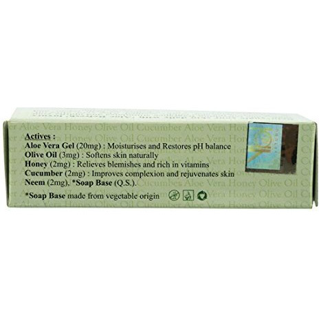 Yaturu Yeturu's Aloe Refresh Premium Soap 100Gms (Set Of 4)