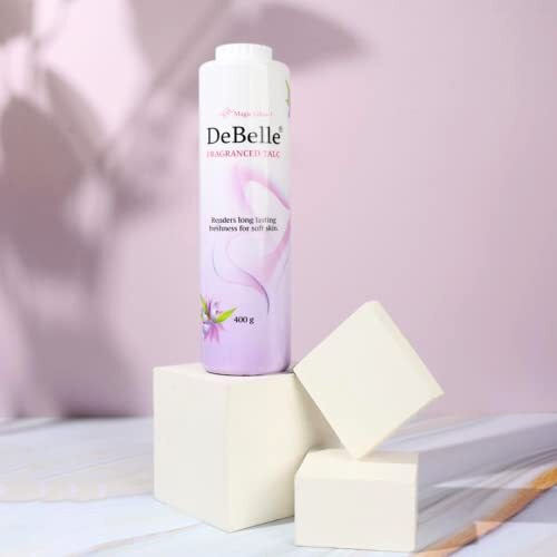 Debelle Fragranced Face And Body Talc Combo Of 2 (400G Each) | Lavender Talcum Face Powder For Men & Women