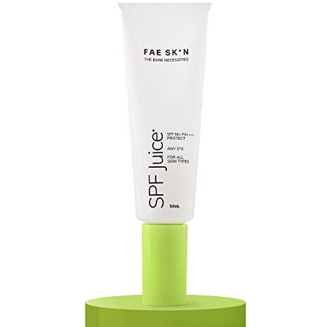 Fae Beauty Spf 50+ Pa++++ Lightweight Sunscreen | For Oily, Dry, Combination, Normal & Acne-Prone Skin | Hybrid, Broad-Spectrum | Uva & Uvb Protection | No White Cast | Fragrance-Free | 50Ml