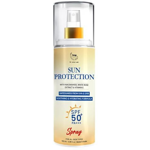 Tnw-The Natural Wash Sunscreen Spray | Face & Body Sunscreen For Men & Women | Spf 50 With Niacinamide & White Rose Extract | For Sun Protection Against Uva/Uvb | With Spf 50 & Pa+++