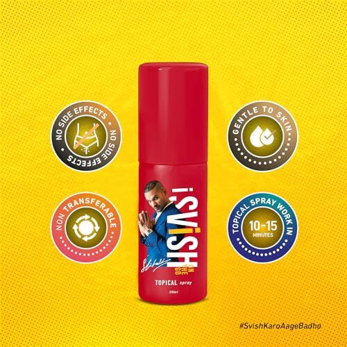 Svish On The Go Topical Non-Transferable Spray For Men 30 Ml (Pack Of 1)