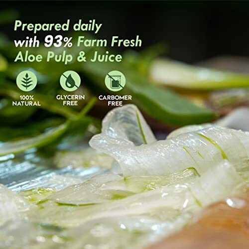Nat Habit Aloevera Gel For Face | Multipurpose Aloe Vera Gel For Skin And Hair | Hydrating Alovera Gel With Vitamin E For Soothing Skin, 80Gm