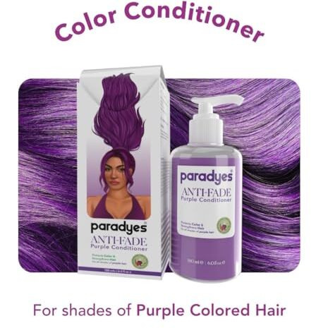 Paradyes Anti Fade Purple Fresh Conditioner For All Hair Type,1 Count