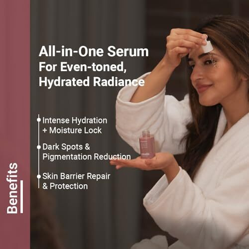 Neude Skingenesis 30Ml All In One Face Serum With 12% Actives  Lactic Acid, Niacinamide & Hyaluronic Acid Reduces Dark Spots, Fine Lines, Protects Skin Barrier, For Men & Women, All Skin Types