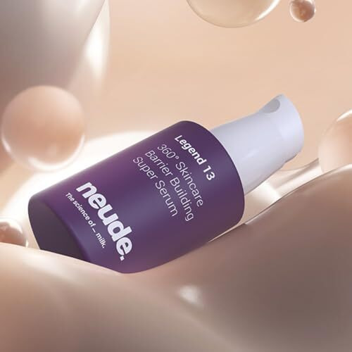 Neude Legend 13 Super Face Serum 30Ml With 3X Ceramides, Lactobacillus Ferment, Alpha Arbutin, Rice Water, 13 Multiactives For Barrier Building Re-Texturing & Hydration, Ph 5.5, For All Skin Types