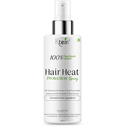 100% Plant Based Natural Hair Heat Protection Spray 100Ml