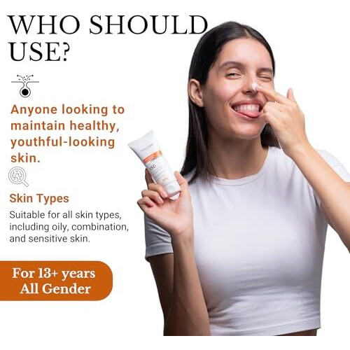 Epure Derma Age-Defense Sunscreen Spf 50+ | Water-Light With Uva/Uvb & Blue Light Protection & Multi-Vitamins Infusion For Sensitive Skin | No White Cast, Broad Spectrum Pa++++ | 50G / 1.7 Fl Oz