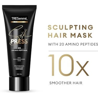 Tresemme Silk Press Sculpting Hair Mask 200Ml | Intense Nourishing Hair Mask | Intense Smoothening | Smoother And Shinier | Sleeker Hair